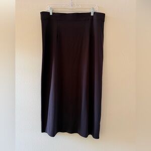 Eileen Fisher Dark Chocolate Maxi Skirt